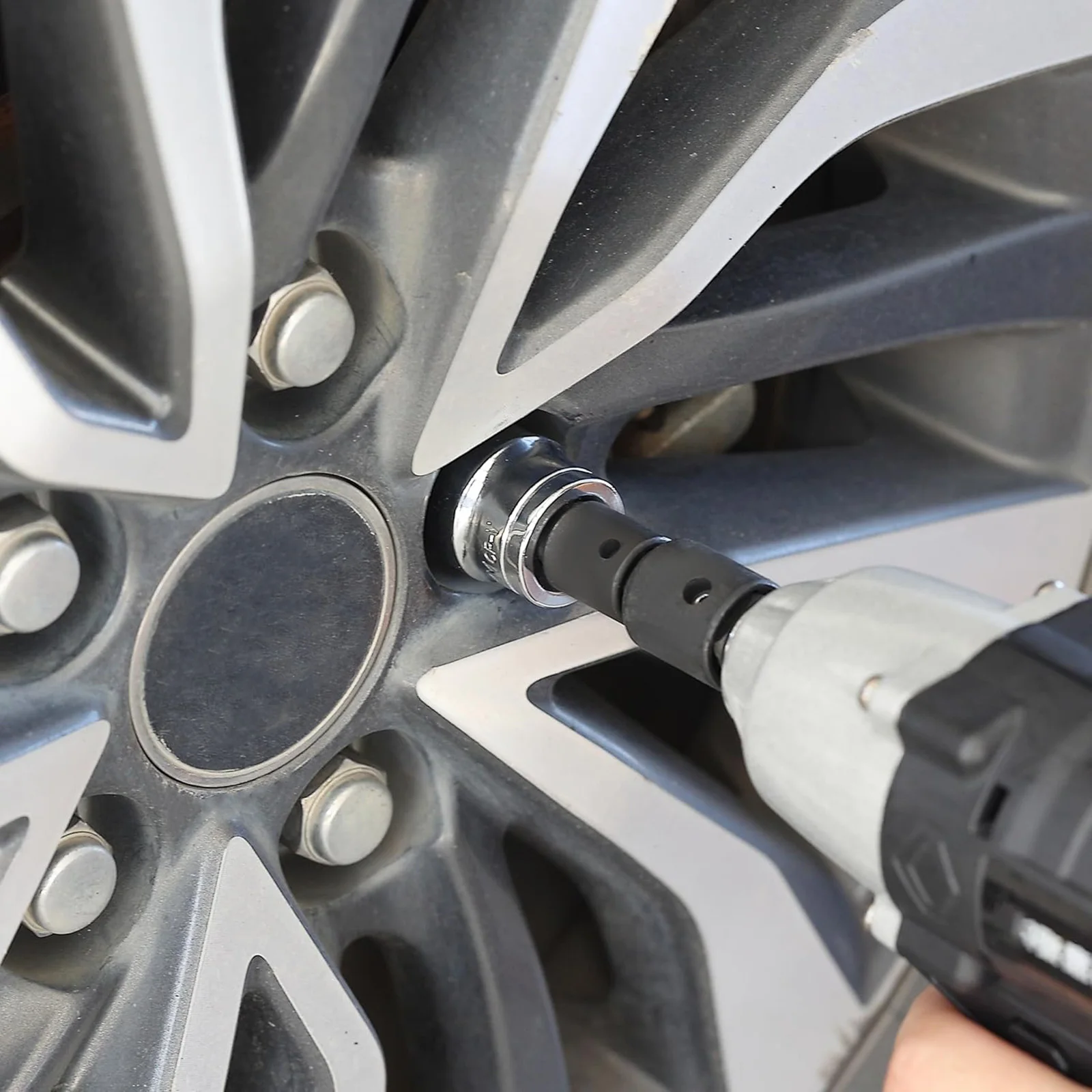 Juego de adaptadores de enchufe neumático de 1/4 3/8 1/2 3/4 1 pulgada, accesorio de taladro de ángulo recto de junta Universal para llaves de impacto, herramientas eléctricas