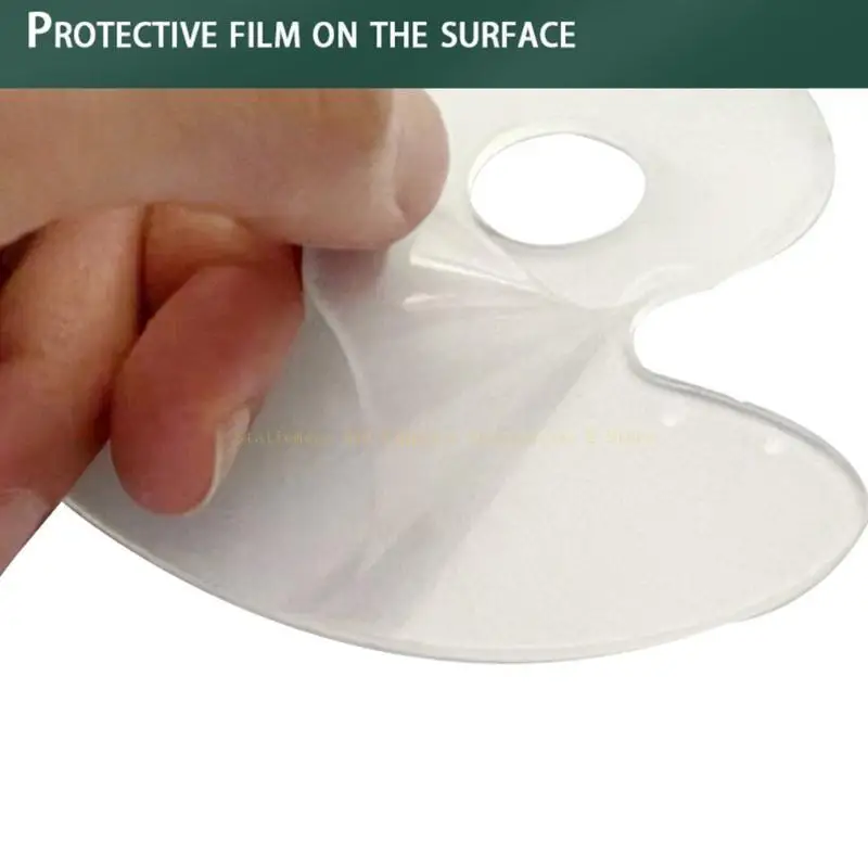 Paleta acrílica transparente