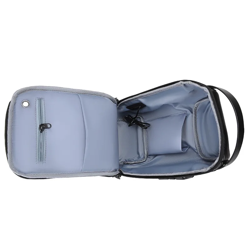 New Motorcycle Bag Men's Chest Bag Oxford Cloth Carbon Fiber Waterproof and Wear-resistant USB Charging Interface