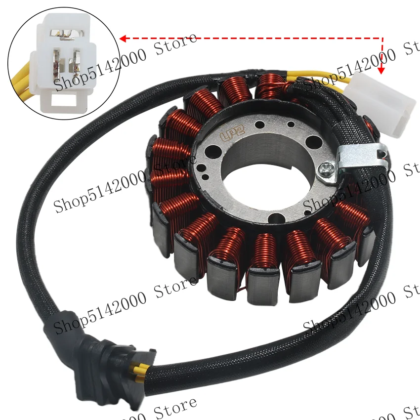 

Magneto Stator Ignition Coil For Honda CB-1 CB400 CB400F CBR400 NC23 NC29 CBR400RR OEM:31120-KAF-003 31120-MV4-000 31120-KY2-003