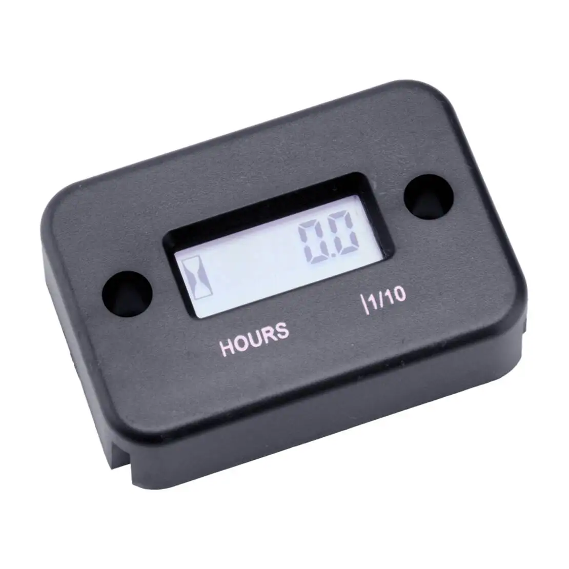 Digital LCD Vibration Hour Counter Operating Hour Counter Engine Hour Meter Universal For Motorcycle Tractor Log Spliter Boat