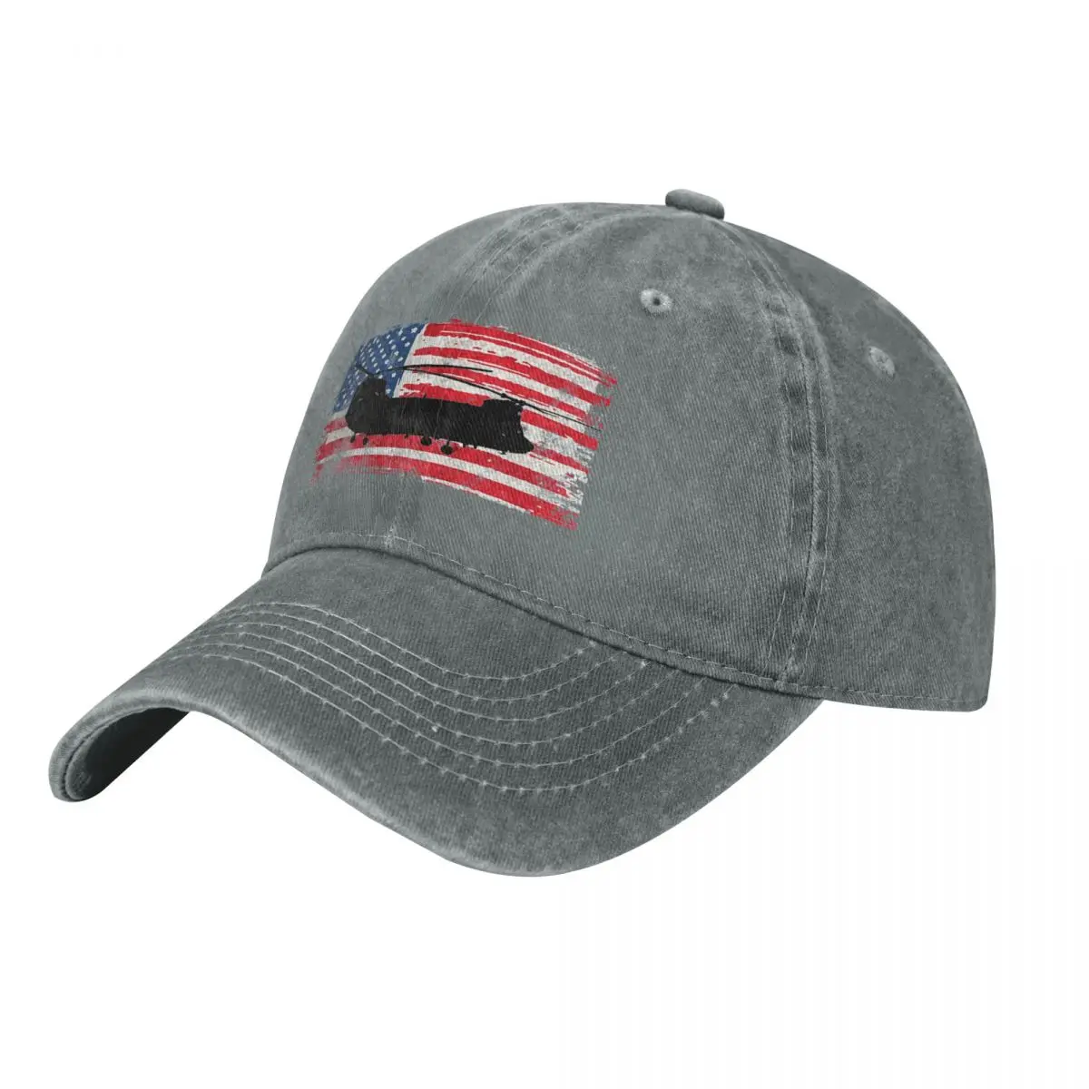 Chinook CH-47 Helicopter US Military on Vintage Flag Baseball Cap Hat Man For The Sun Hood Women Hats Men's