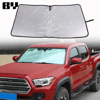 Toyota Land Cruiser Car Windshield Sunshade Anti-UV Window Sun Shade Visor Car Accessories Protect For Toyota Land Cruiser 2016-2022