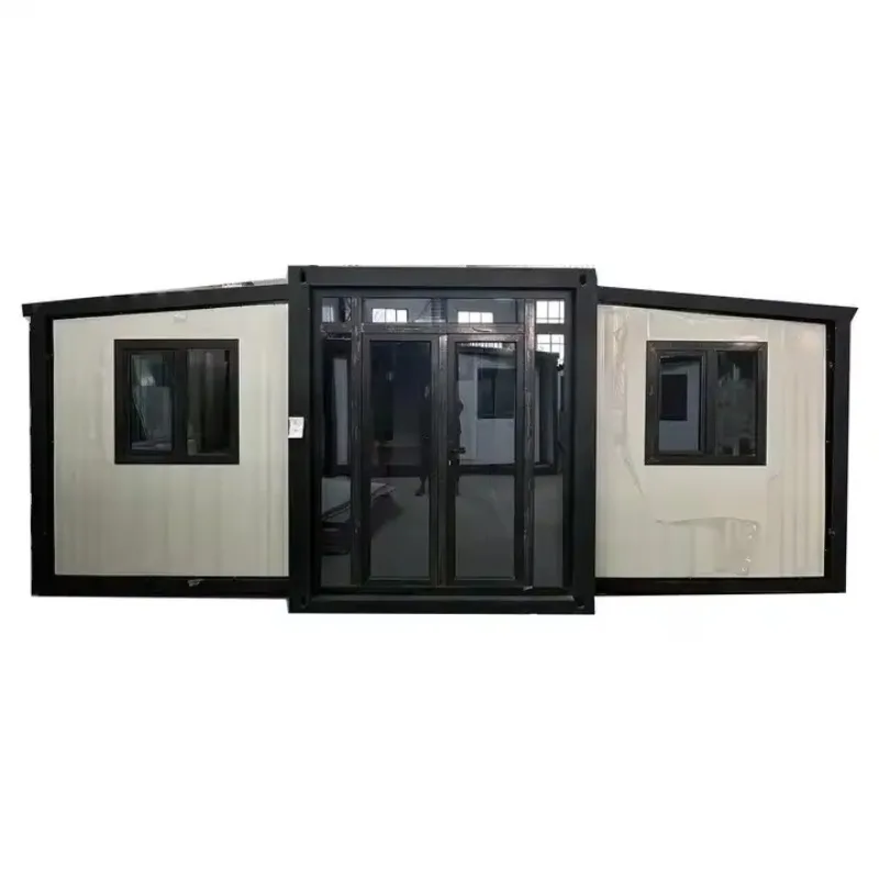 Expandertält 20ft Sandwichpanel Container - usage example