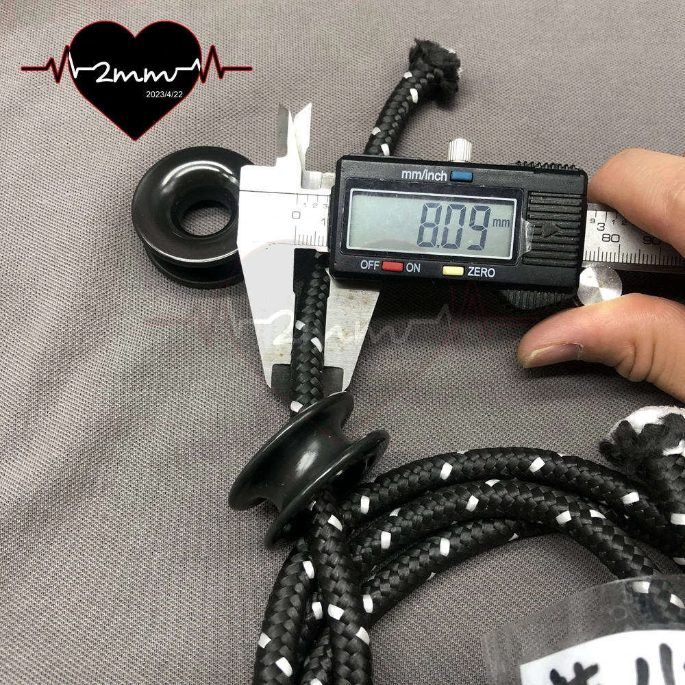 R14x10 أنودة صلبة عالية الجودة مع PTFE طلاء الألومنيوم حلقات الاحتكاك المنخفض للمراكب الشراعية