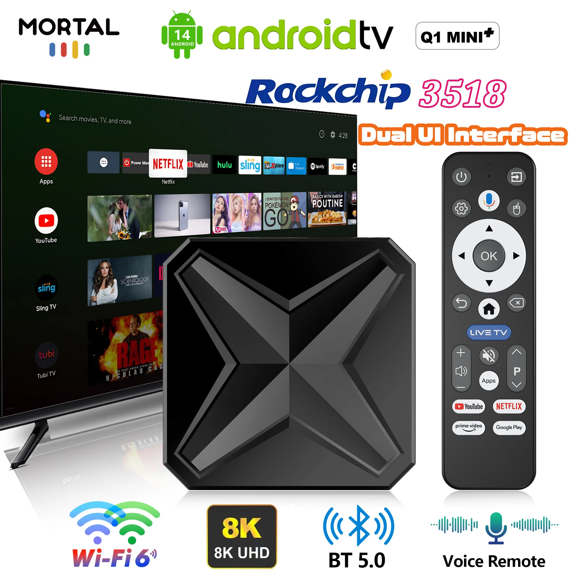 Mortal RK3518 Andro… - image