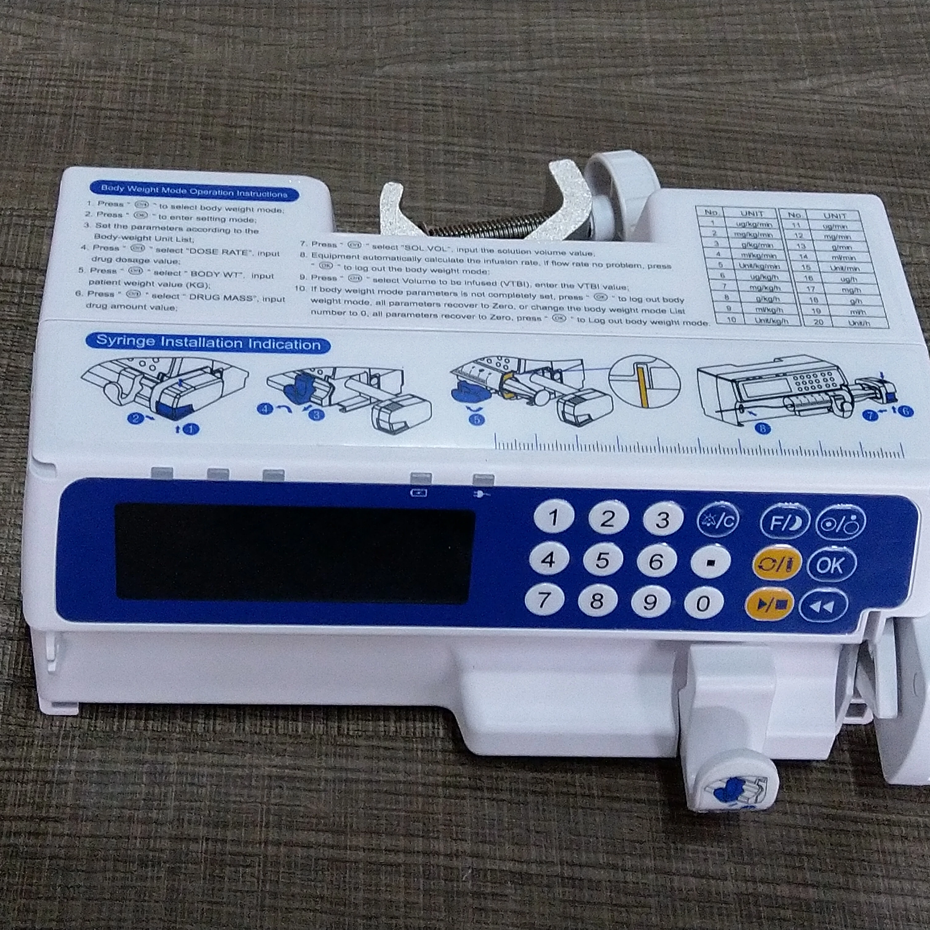 

HF-SPA122 Manufacturer Portable Automatic Hospital Icu Room dual channel Syringe Pump easy operation