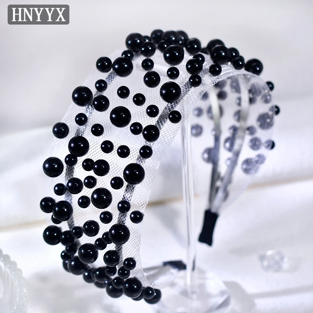 YouLaPan الزفاف لؤلؤ الزفاف عقال اليدوية رائعة السيدات مأدبة الرقص حفلة كل يوم أنيقة إكسسوارات الشعر YXA296 #6