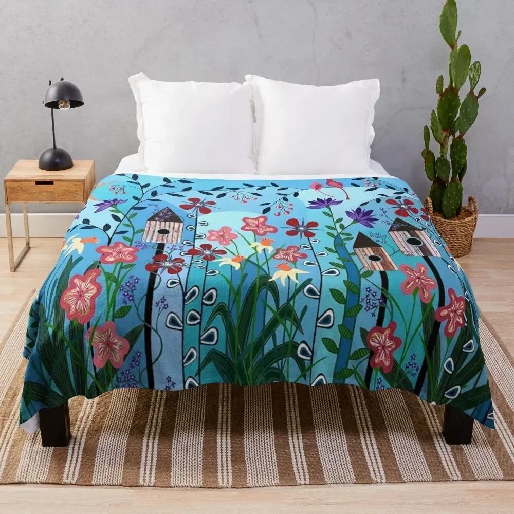 

Can't Wait Til Spring Throw Blanket Luxurious Soft Blanket Holiday Gift for Family
