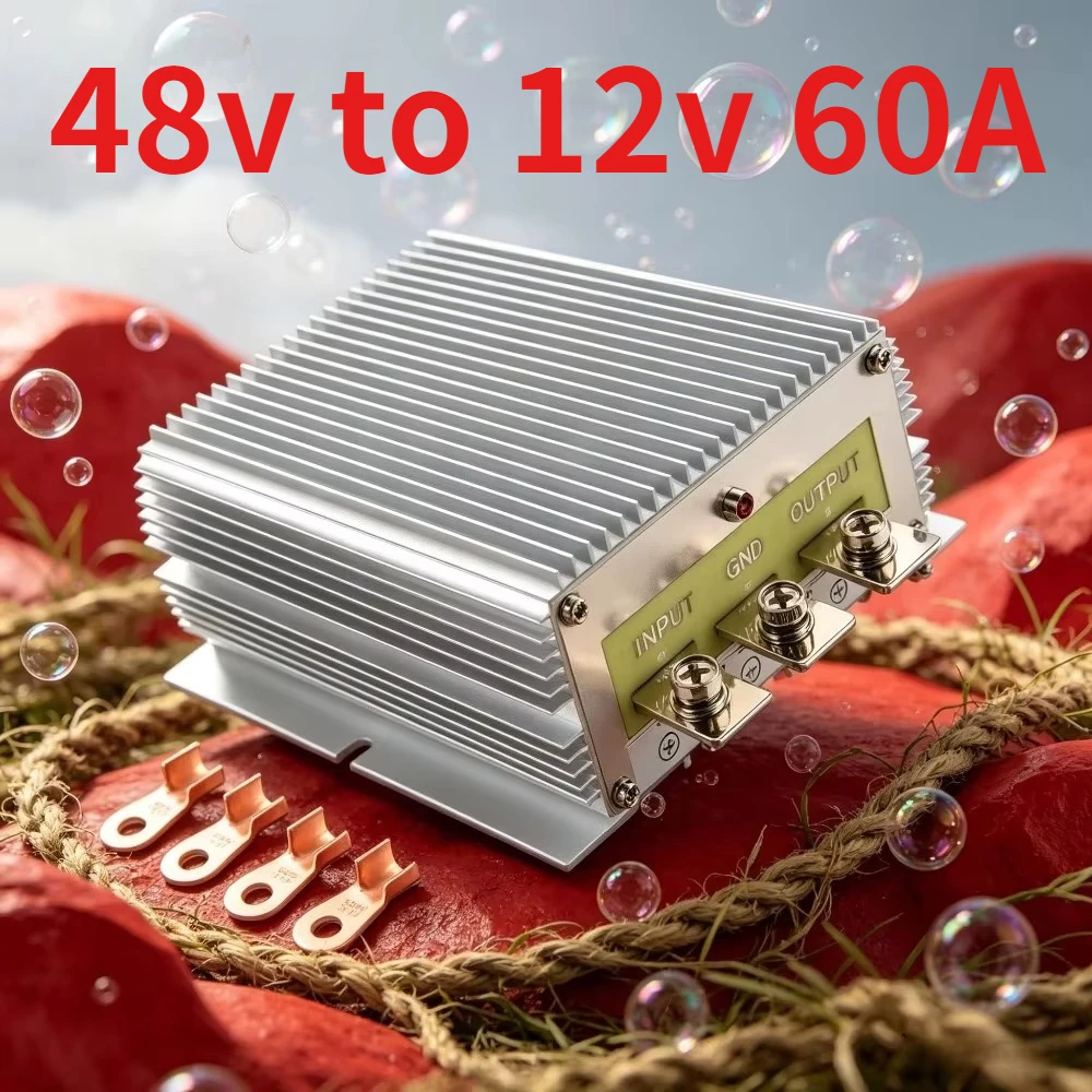 48v to 12v 60A Reducer Power Input 720W Voltage Regulator Input Current  Converter Voltage Converter