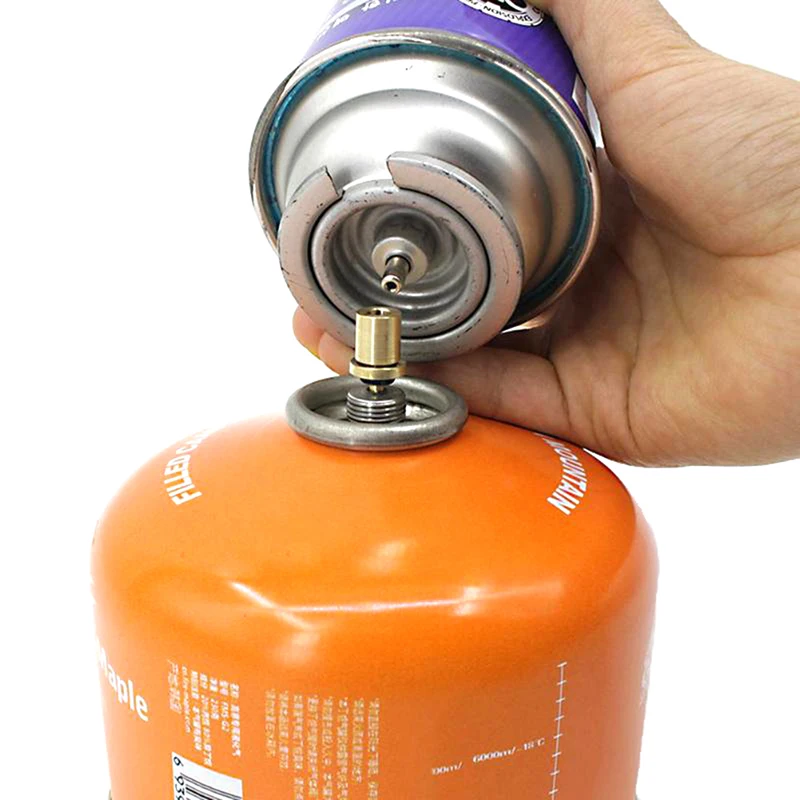 3 Style Outdoor Camping Gas Stove Safe Switching Charging Inflatable Valve Adapter For Flat Tank Liquefied Gas Cylinder