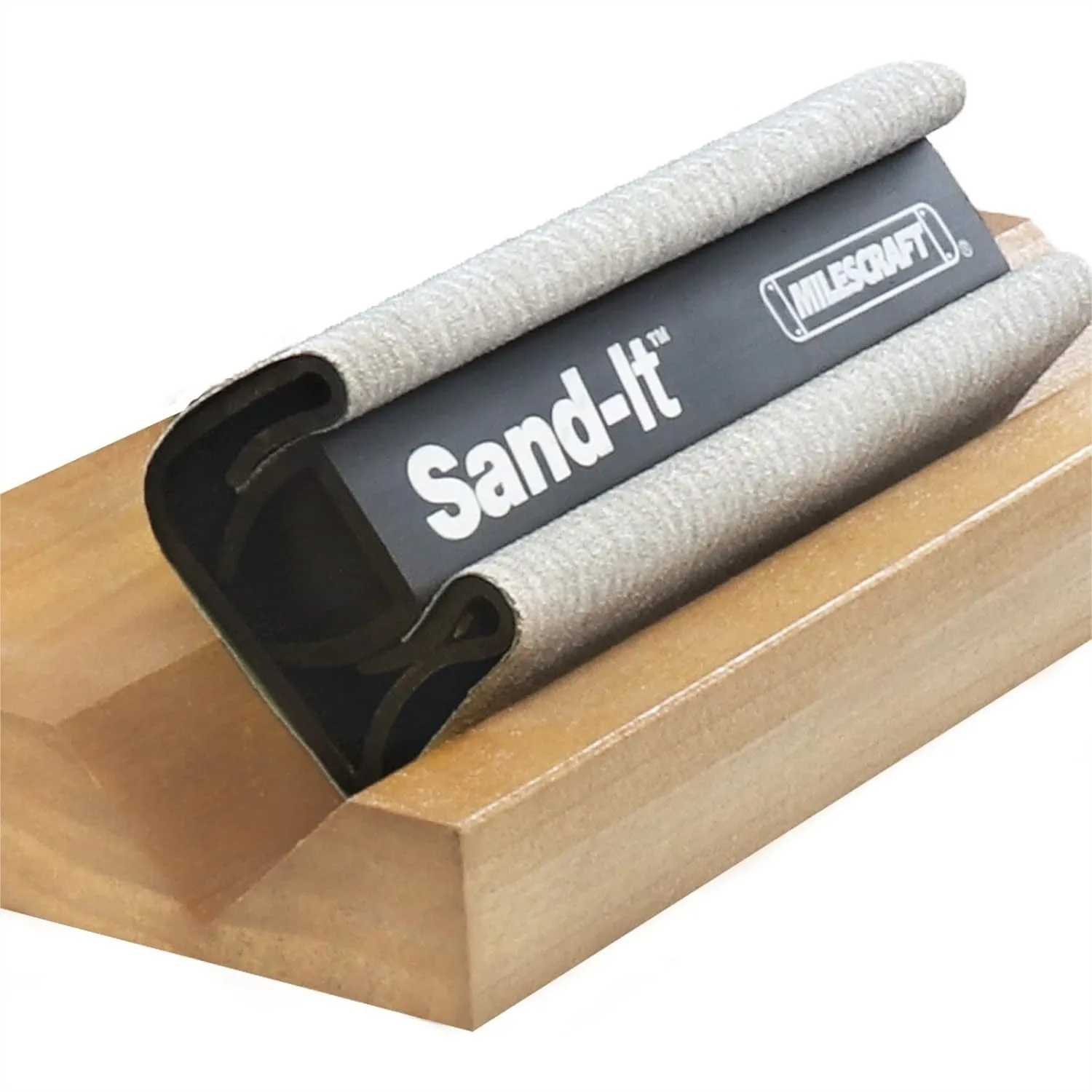

Multi-Surface Sanding Block for Flat, Concave, Convex & Round Surfaces with Included 150 Grit Sand Paper