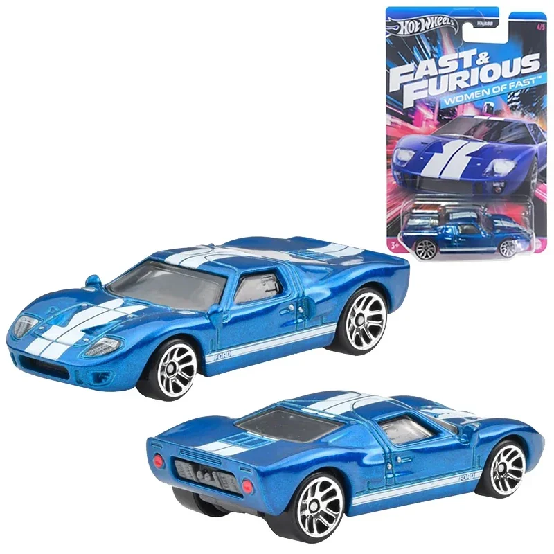 Genuine Hot Wheels Car Fast & Furious Toys for Boys 1/64 Diecast Mazda Rx-8 Corvette Stingray Porsche 718 Cayman GT4 Honda Ford