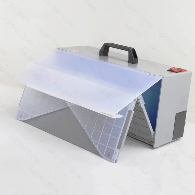 NEW  Portable Airbrush Booth Set Foldable Paint Spray Extractor Exhaust Filter For Model Hobby Crafts