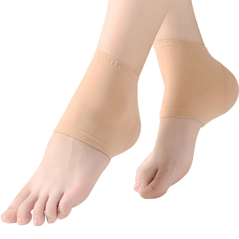 Silicone Fasciitis Heels Socks Heel Protective Cover Plantar Callus Remover Anti-Crack Moisturizing Shoe Pads Pain Relief Socks