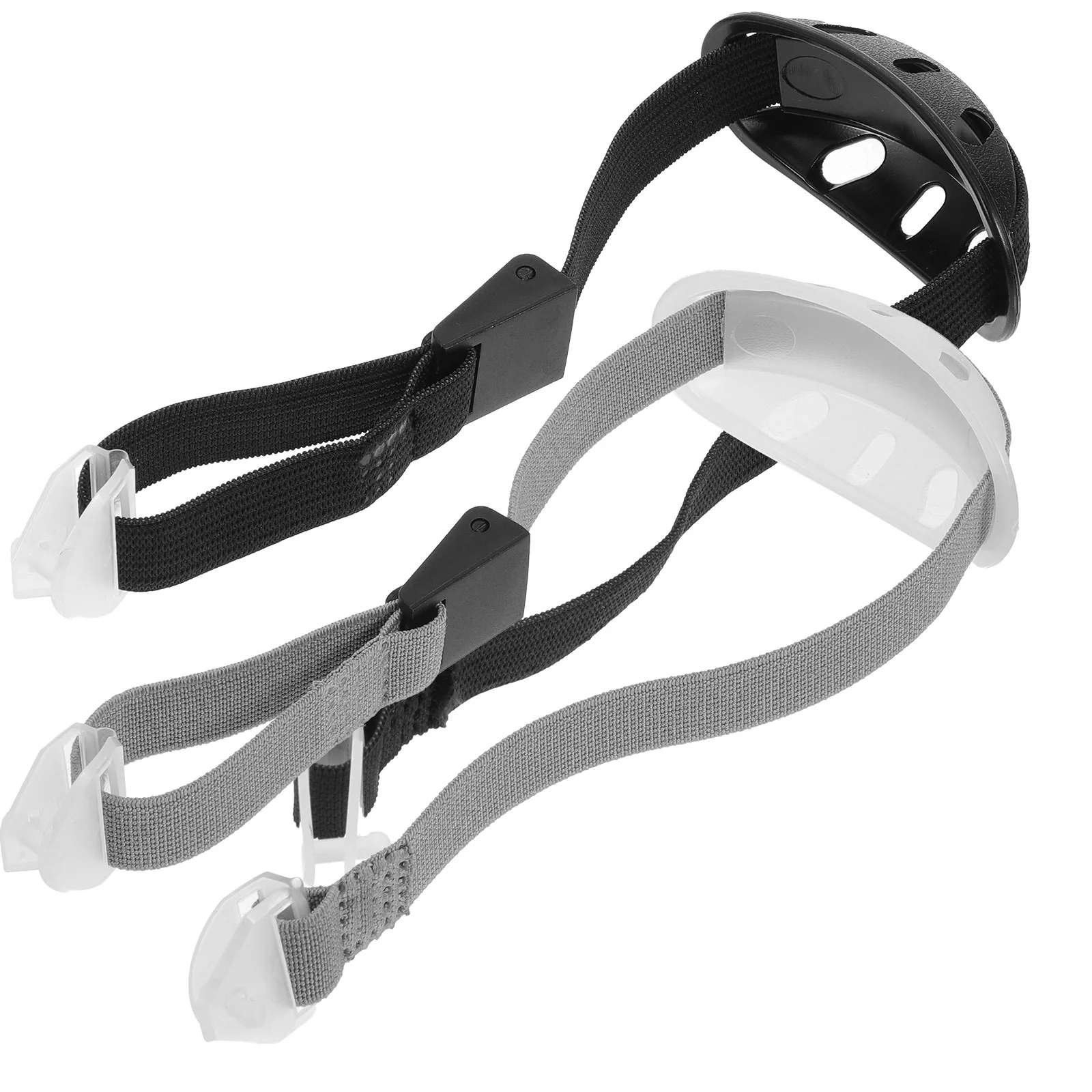 

2 Pcs Chin Strap Hats Hard Wear-resistant Adjustable Universal Plastic Supplies