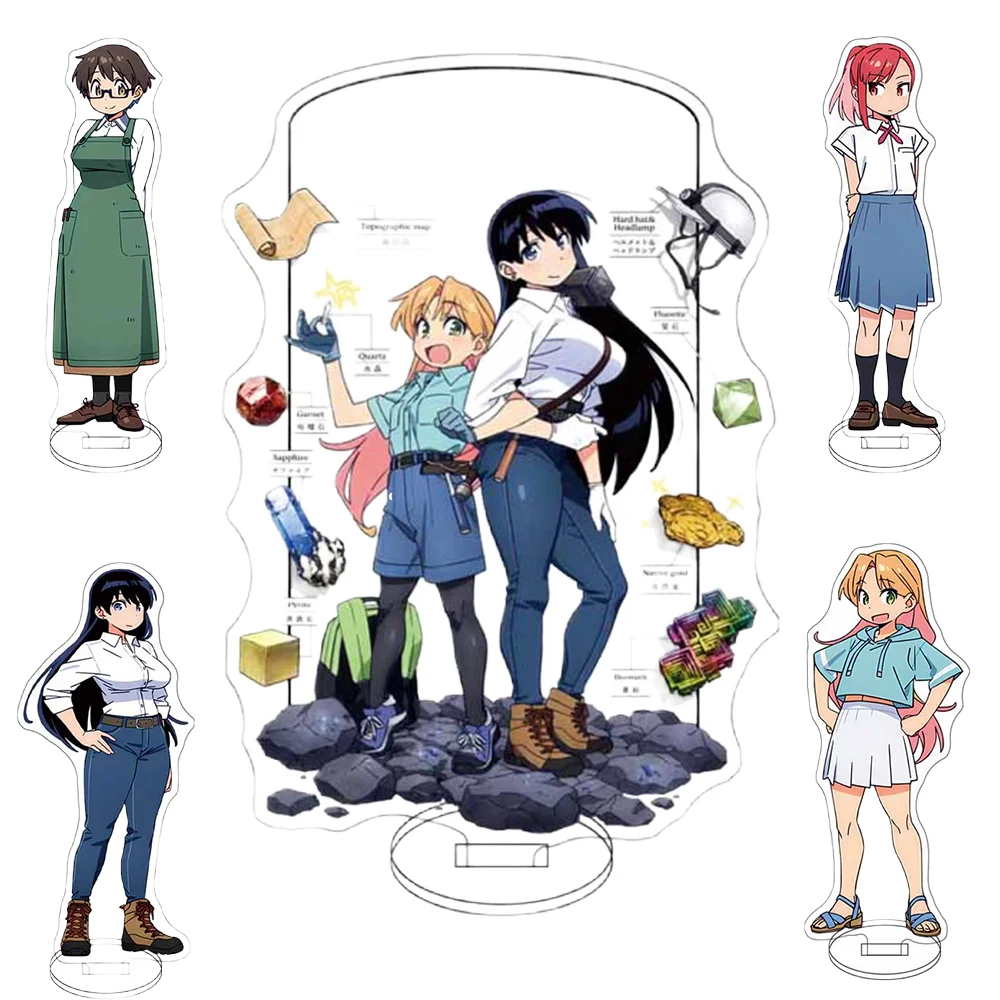 

Anime Ruri Rocks 15cm Acrylic Stand Products Accessories Gift Ruri Tanigawa，Nagi Arato Cosplay Models Gifts Tabletop Decoration