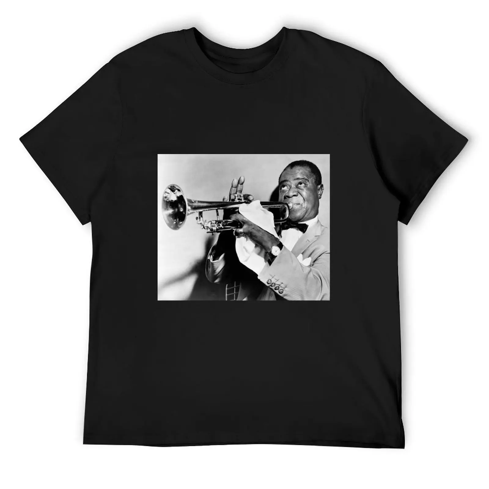 

Louis Armstrong T-Shirt rapper graphic tees football t shirt oversized graphic tee boys whites outfits for men