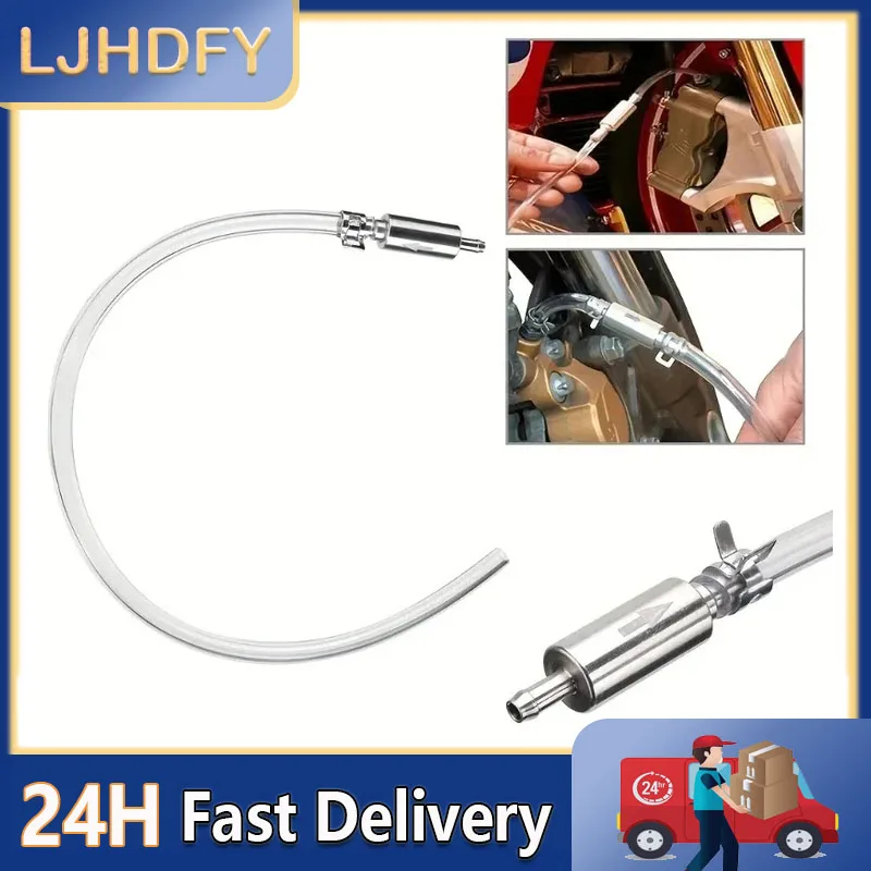 

1PC Special Bleeder Hose for Car Clutch & Brake Hydraulic Way Tube Bleeding Tool with Replacement Adapter