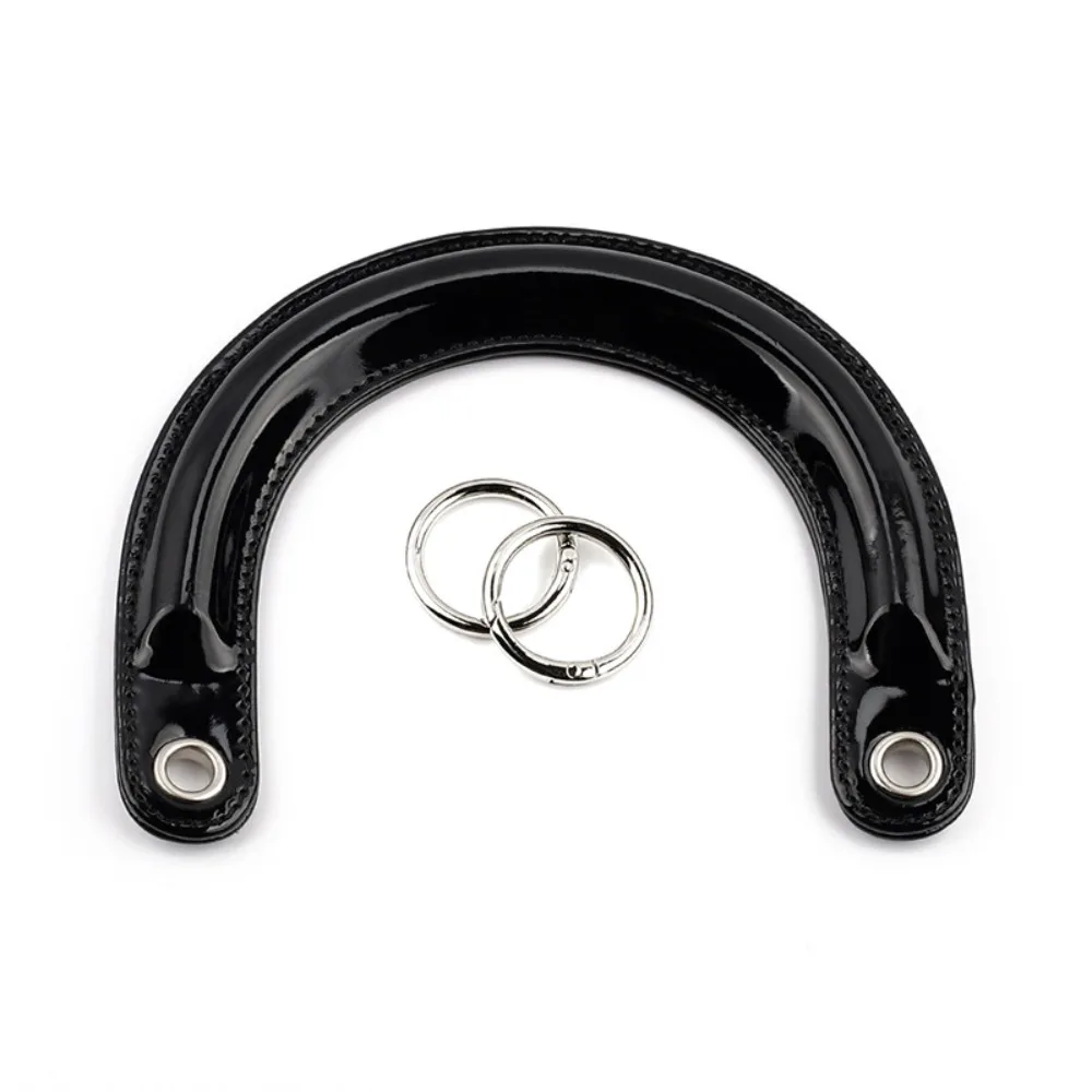 Mehrfarbige abnehmbare Taschen griffe DIY hand gefertigte Geldbörsen griffe aus Kunstleder für Damen Luxus handtaschen Ersatz gürtel