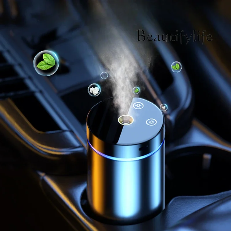 Car air purification, spray humidifier for car, car interior ambient light to remove odor