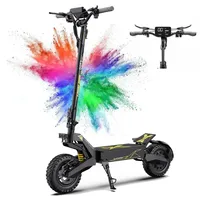 Electric Scooter OOTD T10 500W Motor 48V13AH Battery City Off-Road Electric Scooter Adult 11 Inch folk Electric Scooter