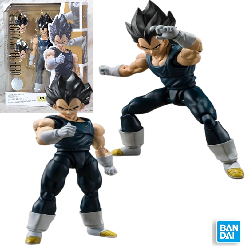 

In Stock Original Bandai Shf Dragon Ball Character Super Broly Vegeta Action Figure Anime Series Saiyan Son Goku Gohan Character