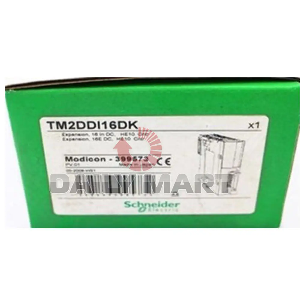 

Brand New in Box Schneider Electric TM2DDI16DK DISCRETE INPUT MODULE 35mA 24VDC