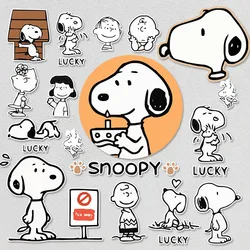 Cartoon Snoopy Full A4 Sticker Laptop Sticker Water Cup Ipad Mobile Phone Case Storage Box Decorative Sticker Waterproof