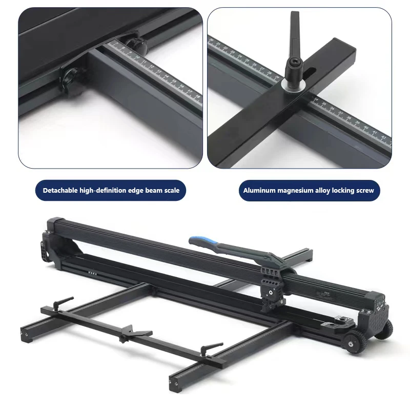 FCYP-2 (800mm) Przecinarka do płytek ceramicznych z podawaniem dociskowym, precyzyjna maszyna do cięcia płytek ceramicznych z ostrzem dociskowym.