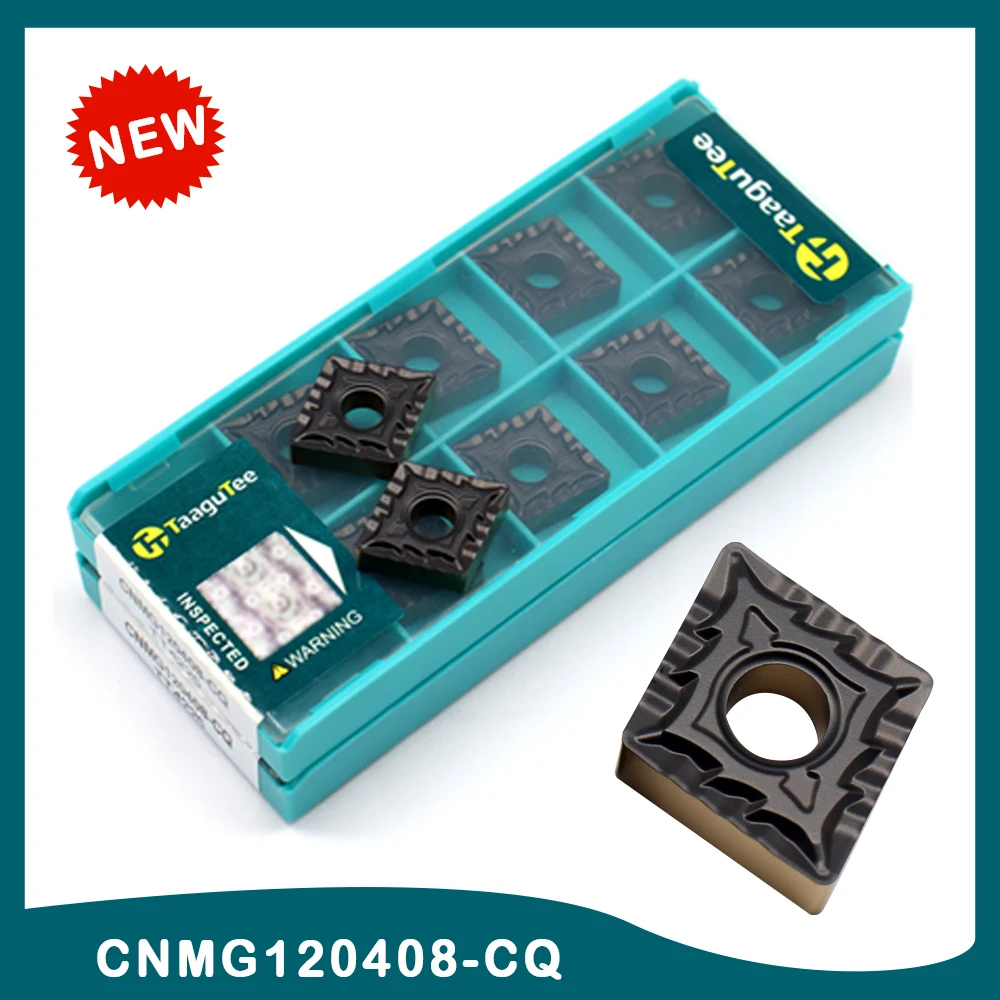 Carbide Insert Turning Tool Cnc Lathe Cutter Lâmina de Corte para Aço Cnmg120408 cq Tt4225 Alta Qualidade 10 Pcs