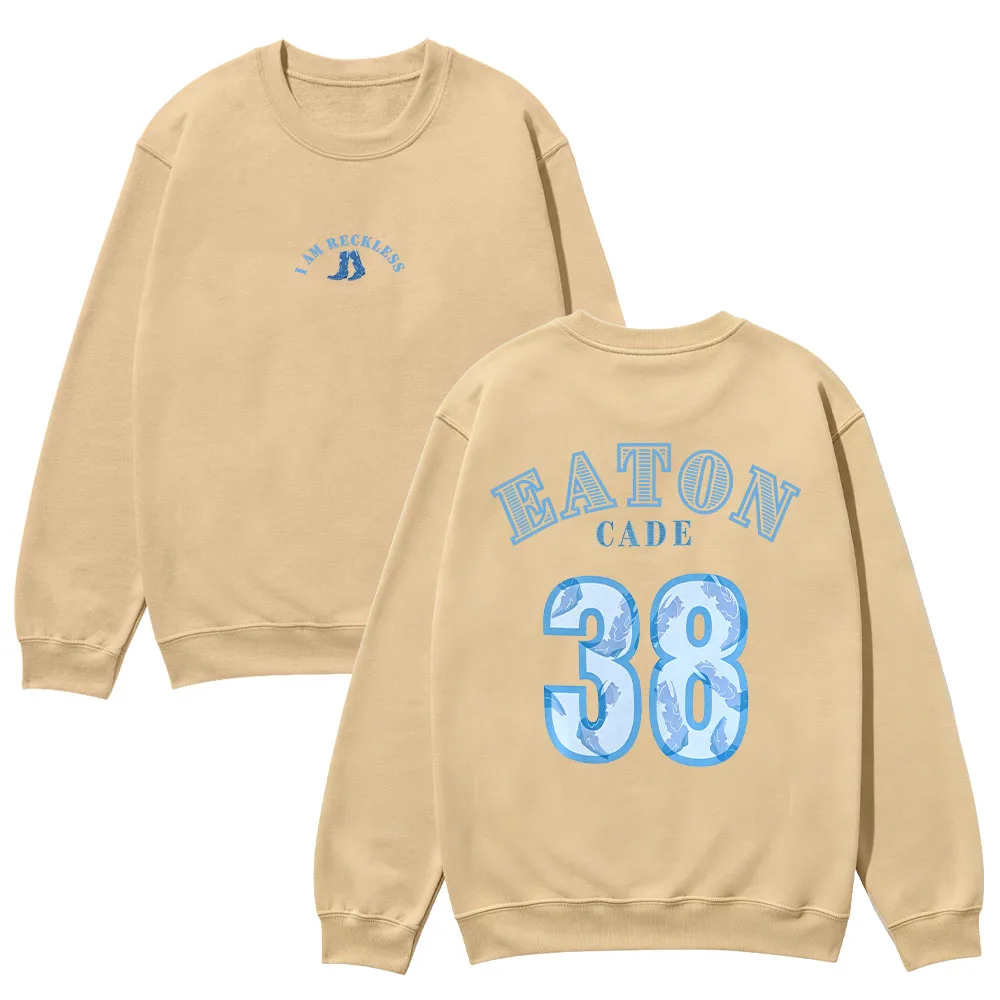 Chestnut Spring Heartless Sweatshirt EATON 38 Graphic Print Pullovers Heartless Book Lover Oversized Unisex Long Sleeve Clothing
