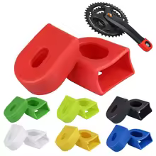 Bicycle Silicone Crank Cover Protector Silicone Sleeve Pedal Crankset Protective Case Mountain Road Bike Cycling MTB Accessories - AliExpress 18