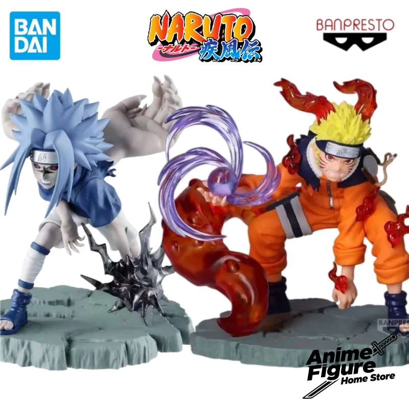 

100%Original in Stock Bandai NARUTO Memorable Saga Uzumaki Naruto Uchiha Sasuke Anime Character Model Toys Ornaments Collection