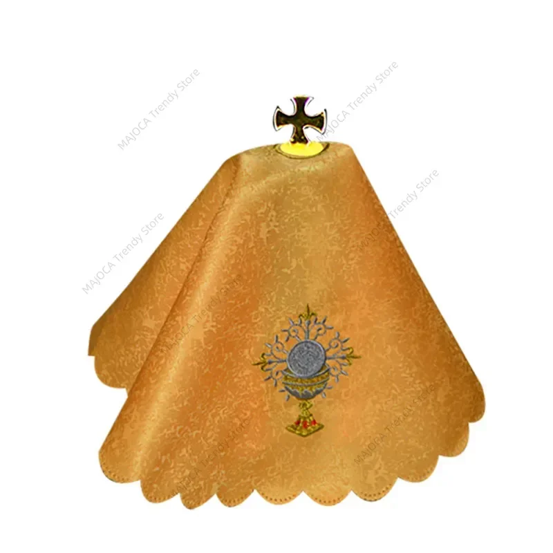 Christian Eucharistic Cloth Church Supplies The Sacraments of Priest Holy Ritua Catholic Mass Etiquette Saint Cover Cloth
