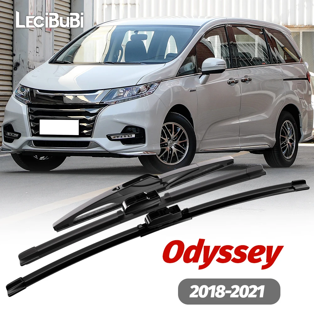 

1 комплект, передние и задние щетки стеклоочистителя, дворники для Honda Odyssey 2018-2021 2019 2020, аксессуары