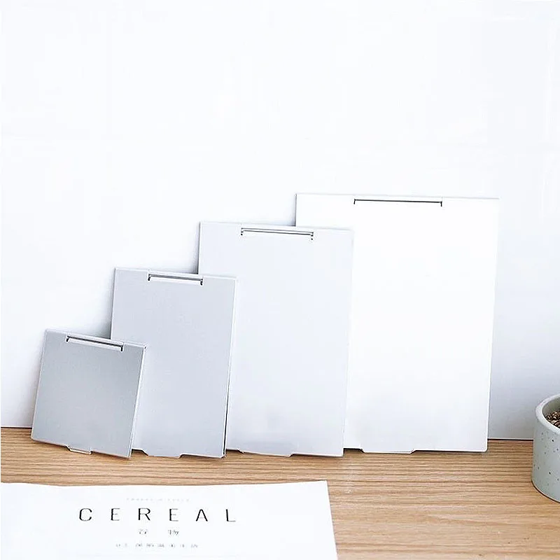 Nowe Aluminiowe Składane Przenośne Lustro Ręczne Przenośne Mini Lustro do Rzęs Kieszonkowe Składane Kompaktowe Narzędzia Kosmetyczne HUAZJ12