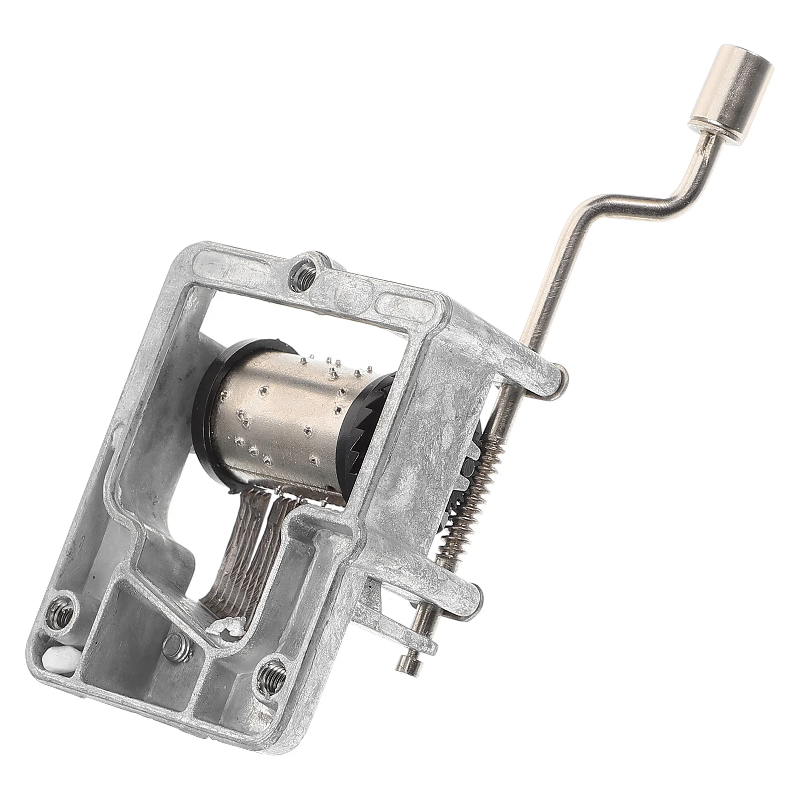 كرنك اليد آلية موسيقية استبدال حركة صندوق الموسيقى لتقوم بها بنفسك عقارب الساعة المعدنية لإصلاح جزء صندوق موسيقي صغير #3