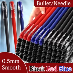 Lot Black Red Blue Signature Neutral Pen Rod Business Office Write Student Stationery Exam Replaceable Refill Ball-Point Pen