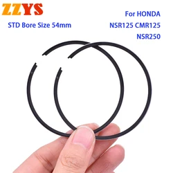 54MM Motorcycle Engine Piston Ring For HONDA NSR125 CRM125 NSR250 NSR/CRM 125 250 F R SP SE 125cc 250cc 54mm Rings 13010-KV3-305