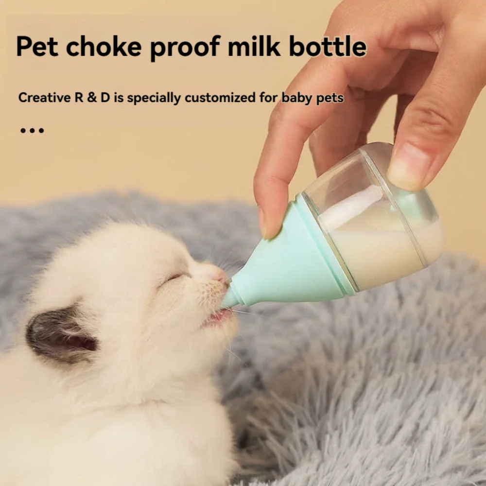 

Puppies Nursing Bottle Milk Feeder Newborn Dogs Nursing Supplies Pet Milk Dispenser Small Animal Whelping Nipples