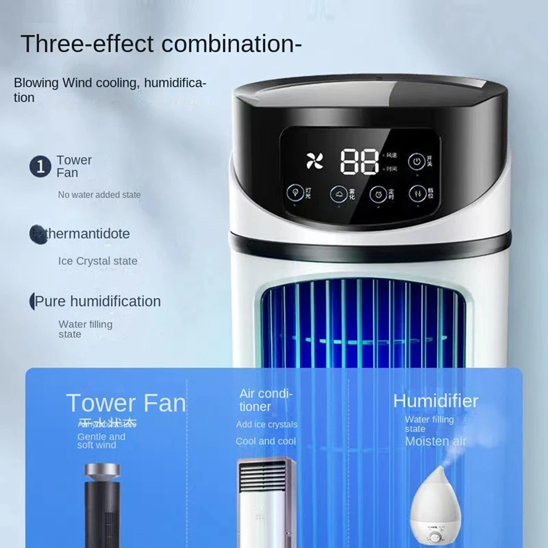 Portable Air Conditioner Air Cooler Fan Water Cooling Fan Air Conditioning Fan For Office Air Conditioner Portable