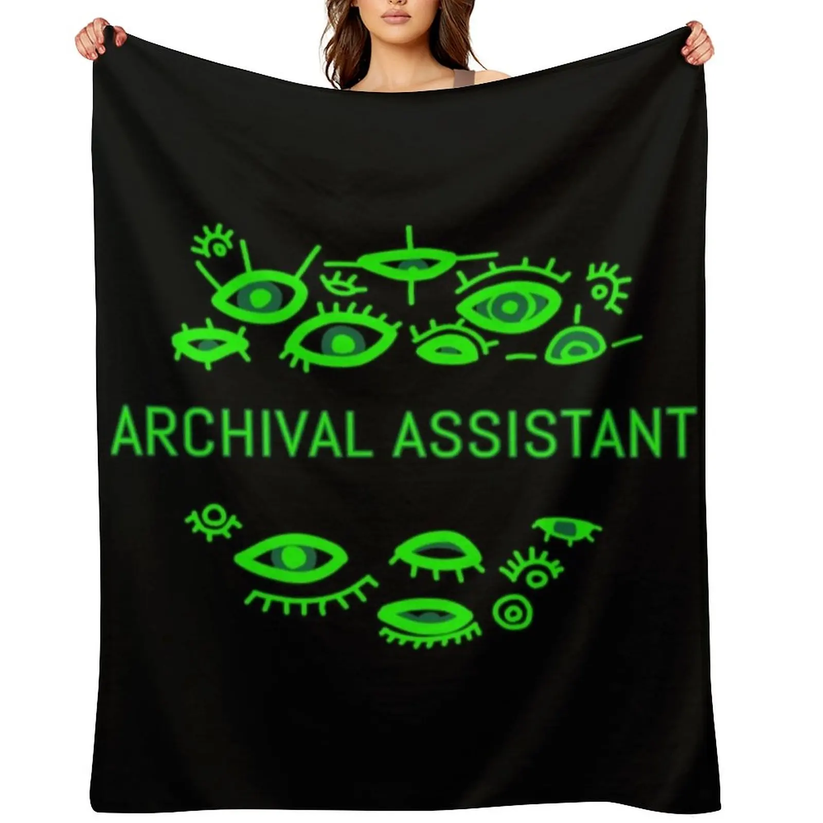 

The Magnus Archives Throw Blanket Flannel Luxury Brand Vintage Heavy Blankets