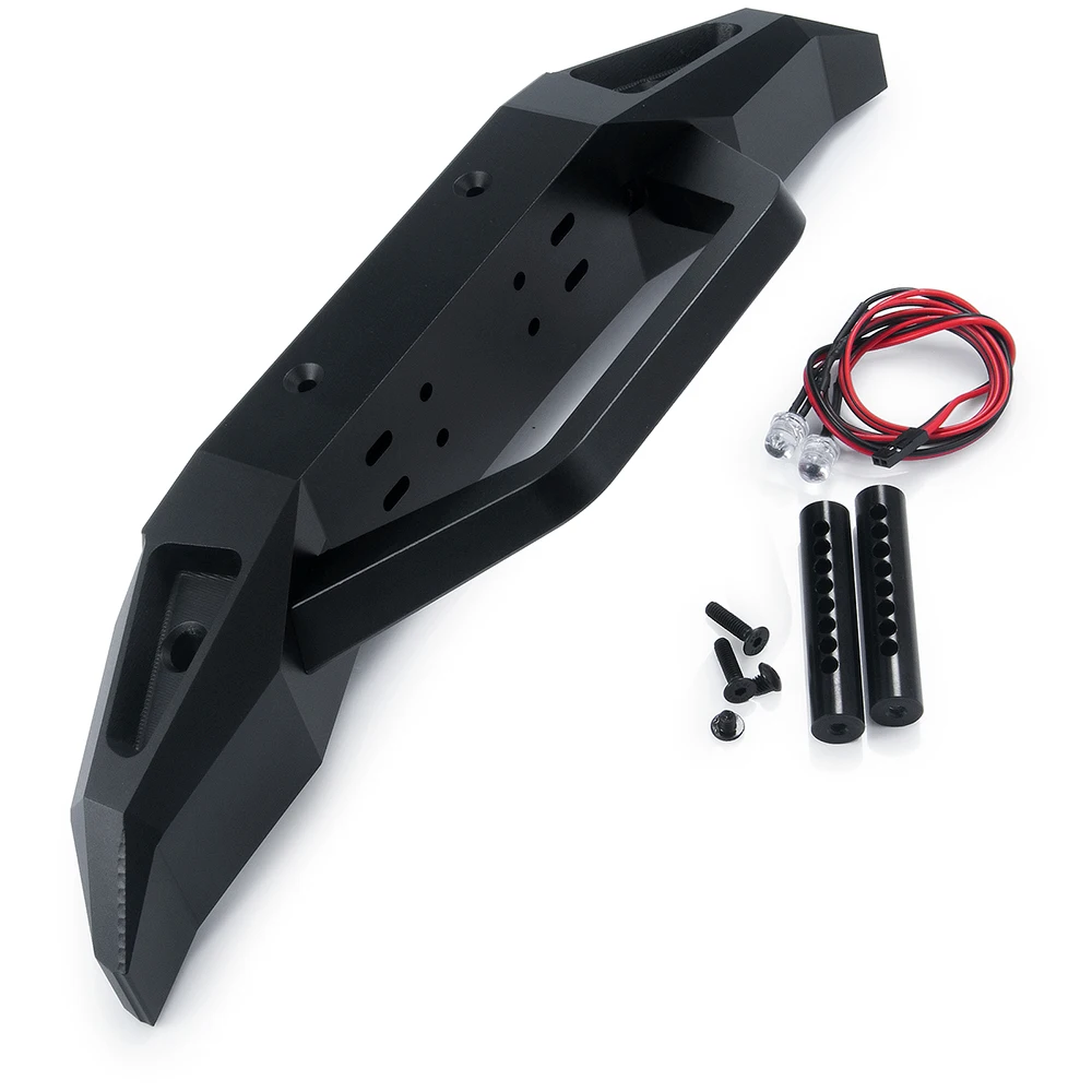 RCGOFOLLOW Paraurti Anteriore RC Parte di Auto Durevole Rc Paraurti Anteriore Per 1/6 SCX6 Crawler RC Parte di Aggiornamento RC Accessori Auto