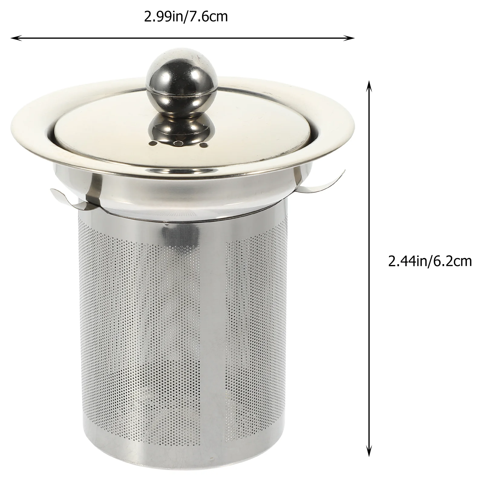 Mini Mesh Strainer Insert Coffee Machine Teapot Strainer Practical Infuser Maker Ball Mesh Metal Filter Stainless Steel