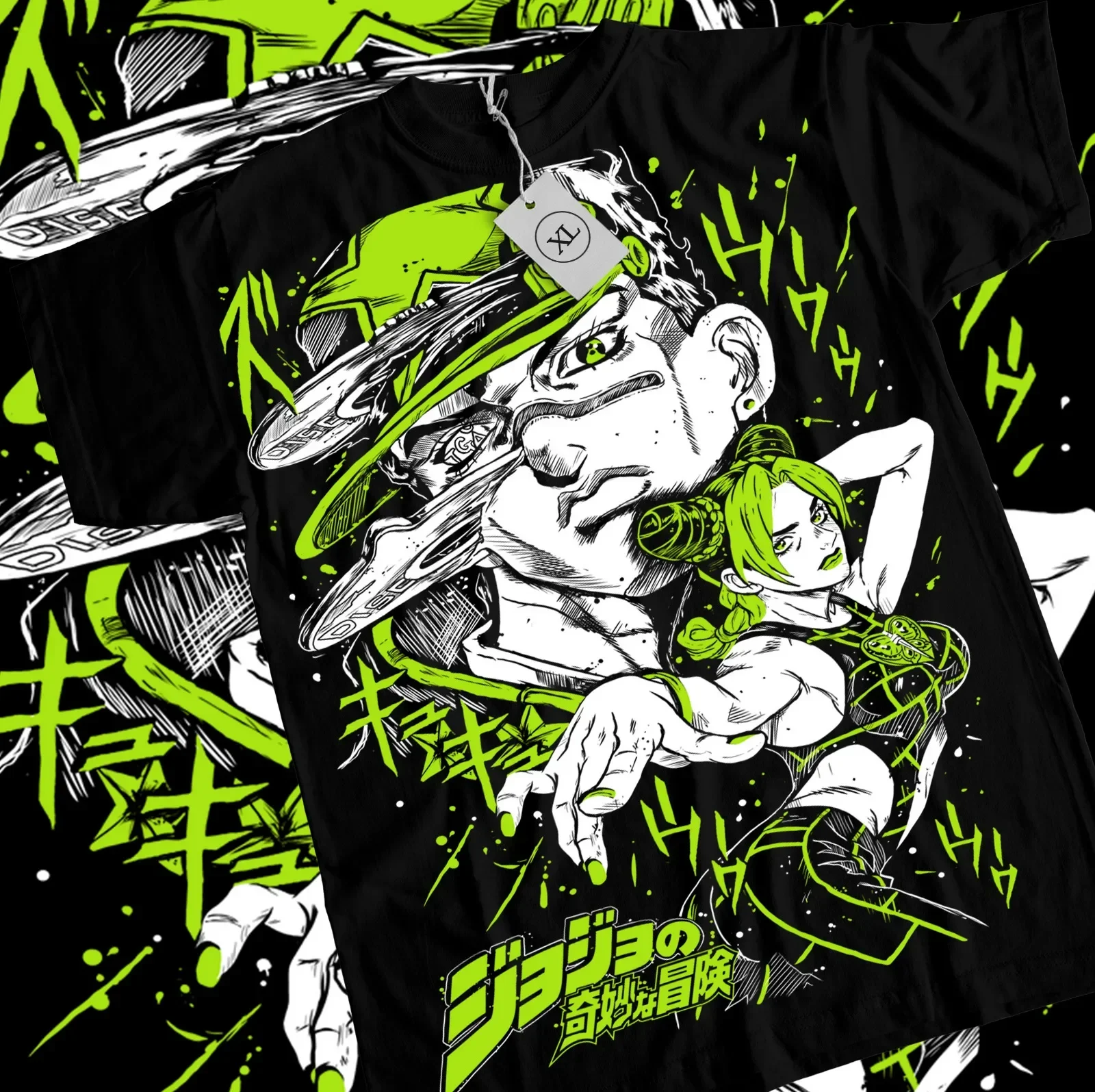 

Adventure JoJo Anime JoJo's Bizarre T-Shirt Manga Jolyne Jotaro Unisex Tshirt