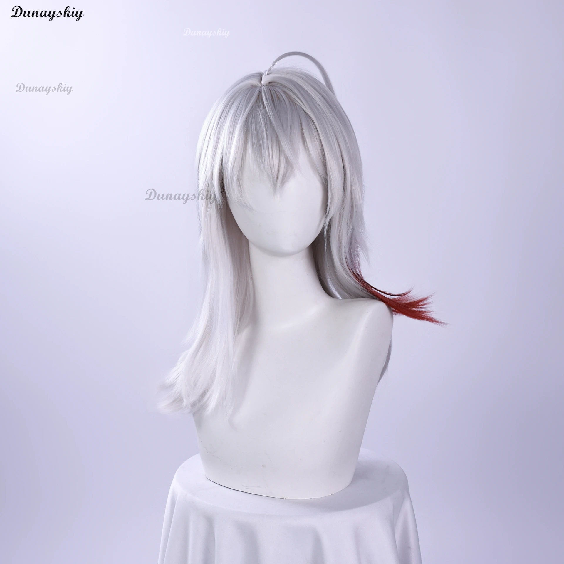 Wuthering Waves Zani شعر مستعار تأثيري شعر رمادي Montelli Family Averardo Bank Ragunna Rinascita لعبة حفلة الهالوين للنساء الفتيات