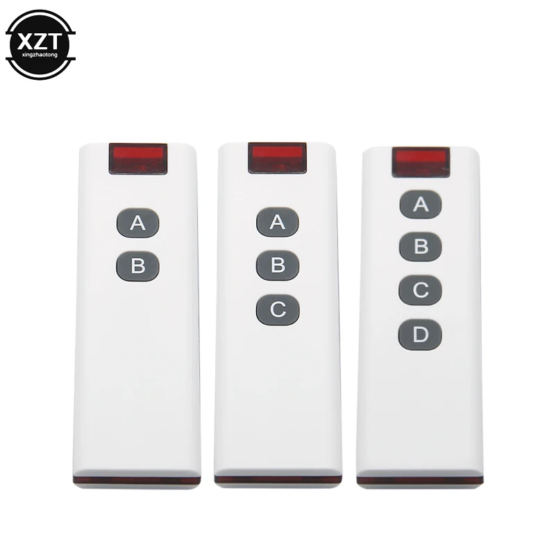 433MHz Universal Copy Remote Control 1/2/3/4/6/8/10 Button Electric Vehicle Access Control Gateway Smart Home Remote Control