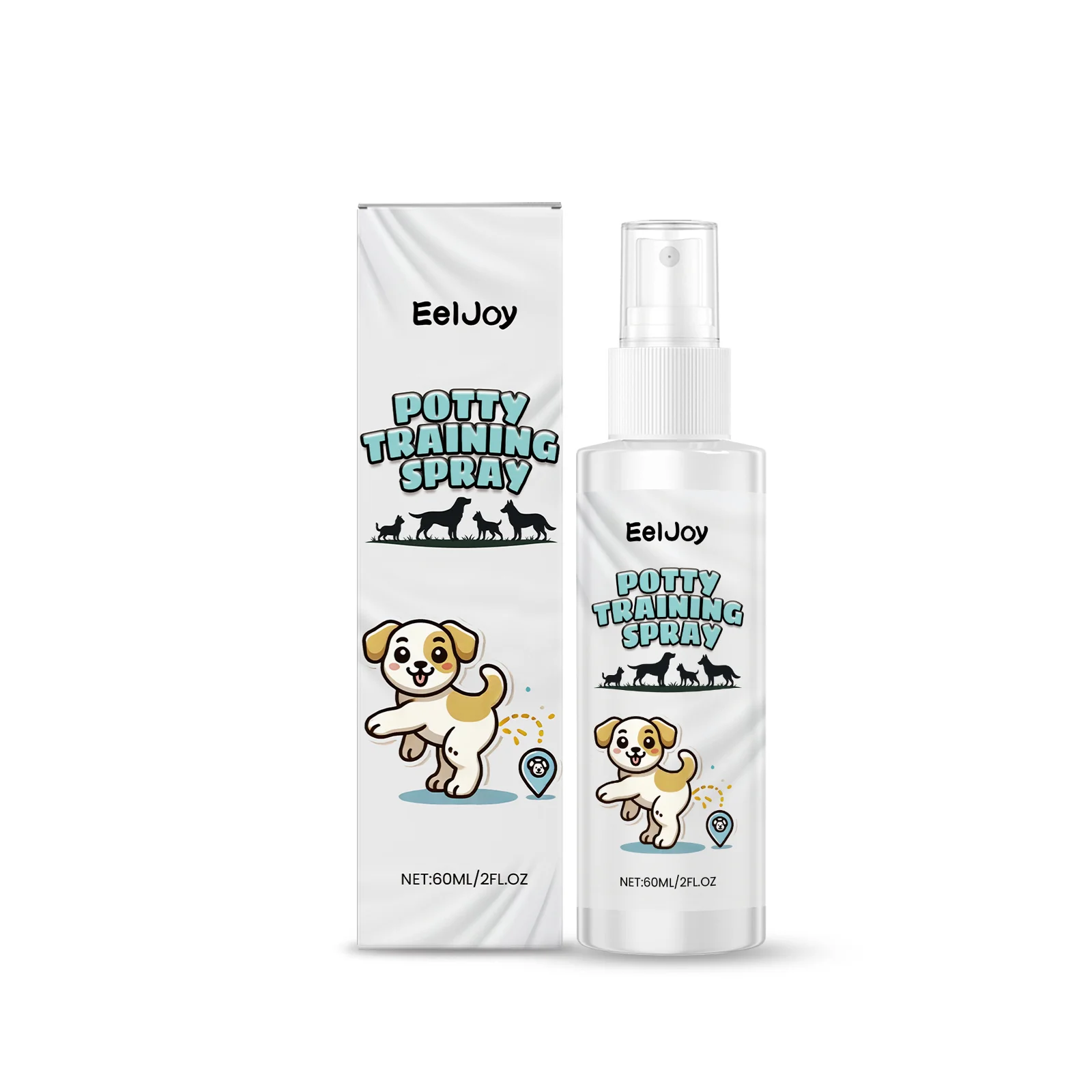 Dog Potty Training Spray, Puppy Toilet Training Aid, Guide Dogs To Defecate At Designated Spot, Easy Operate Pet Potty Trainer For All Breeds Dogs