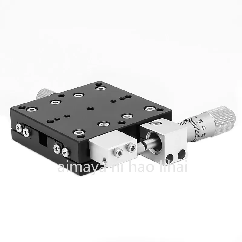 

Оптическая платформа для перемещения по оси X LX40/60/80/90/125 с ручной точной регулировкой, 1D-слайдер для прецизионного перемещения
